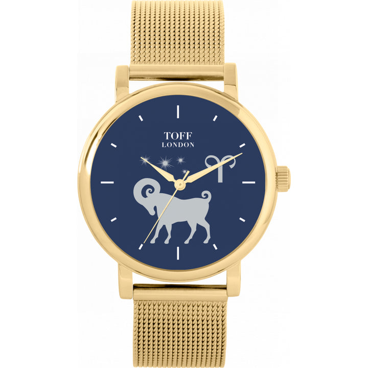 Ladies Navy Aries Watch