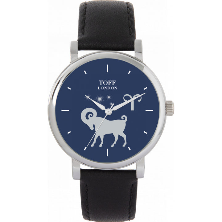 Ladies Navy Aries Watch