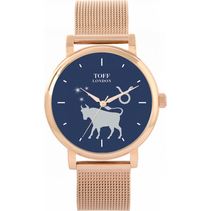 Ladies Navy Taurus Watch