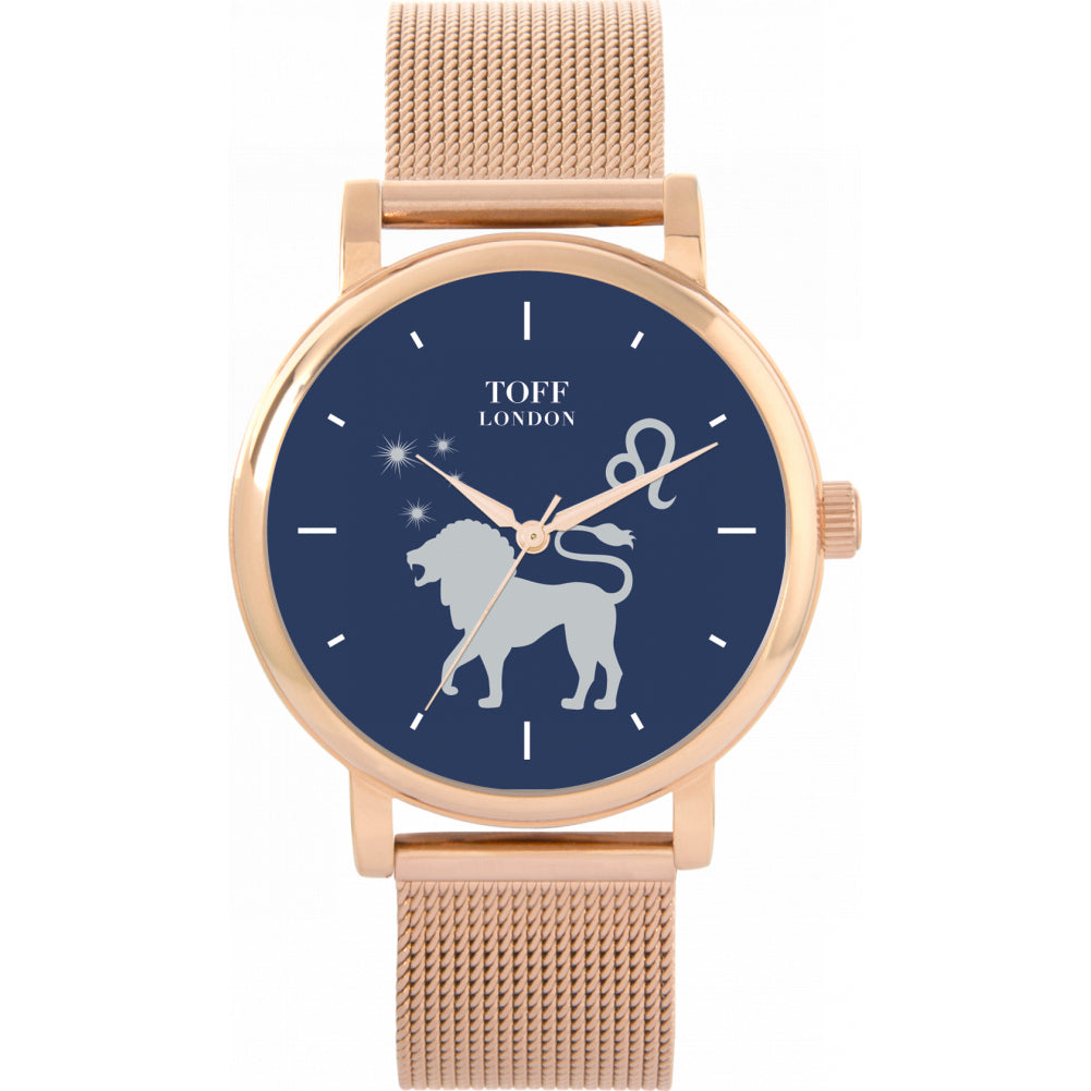 Ladies Navy Leo Watch
