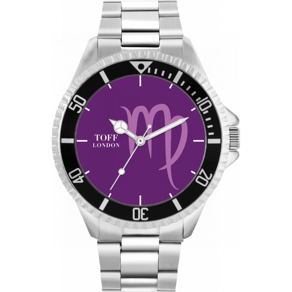 Mens Purple Virgo Watch