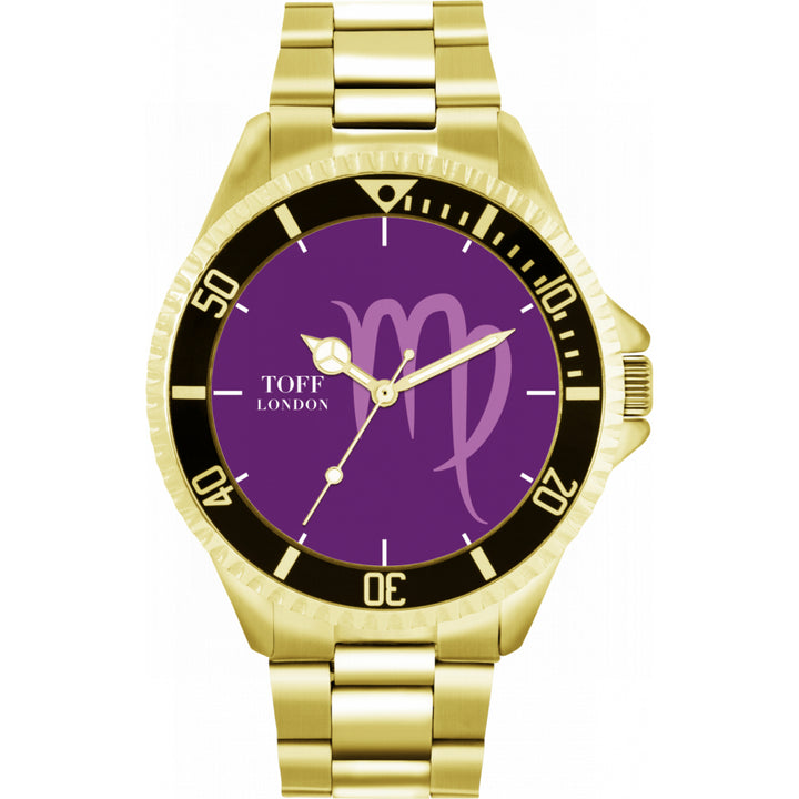 Mens Purple Virgo Watch