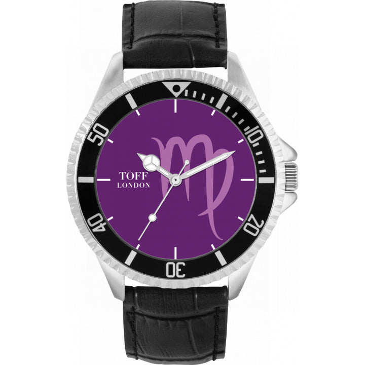Mens Purple Virgo Watch