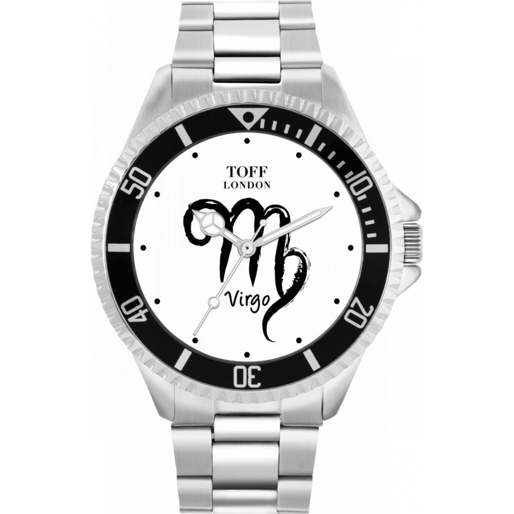Mens White Virgo Watch