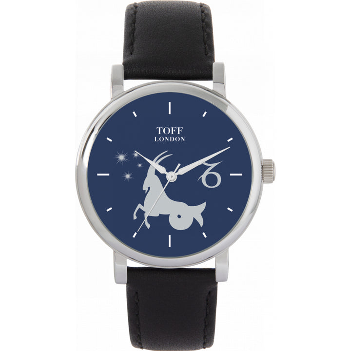 Ladies Navy Capricorn Watch