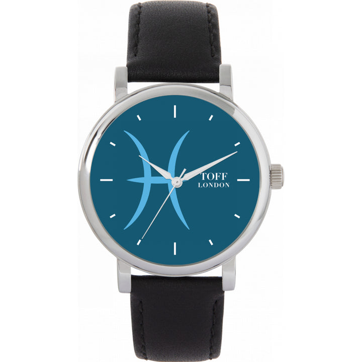Ladies Blue Pisces Watch