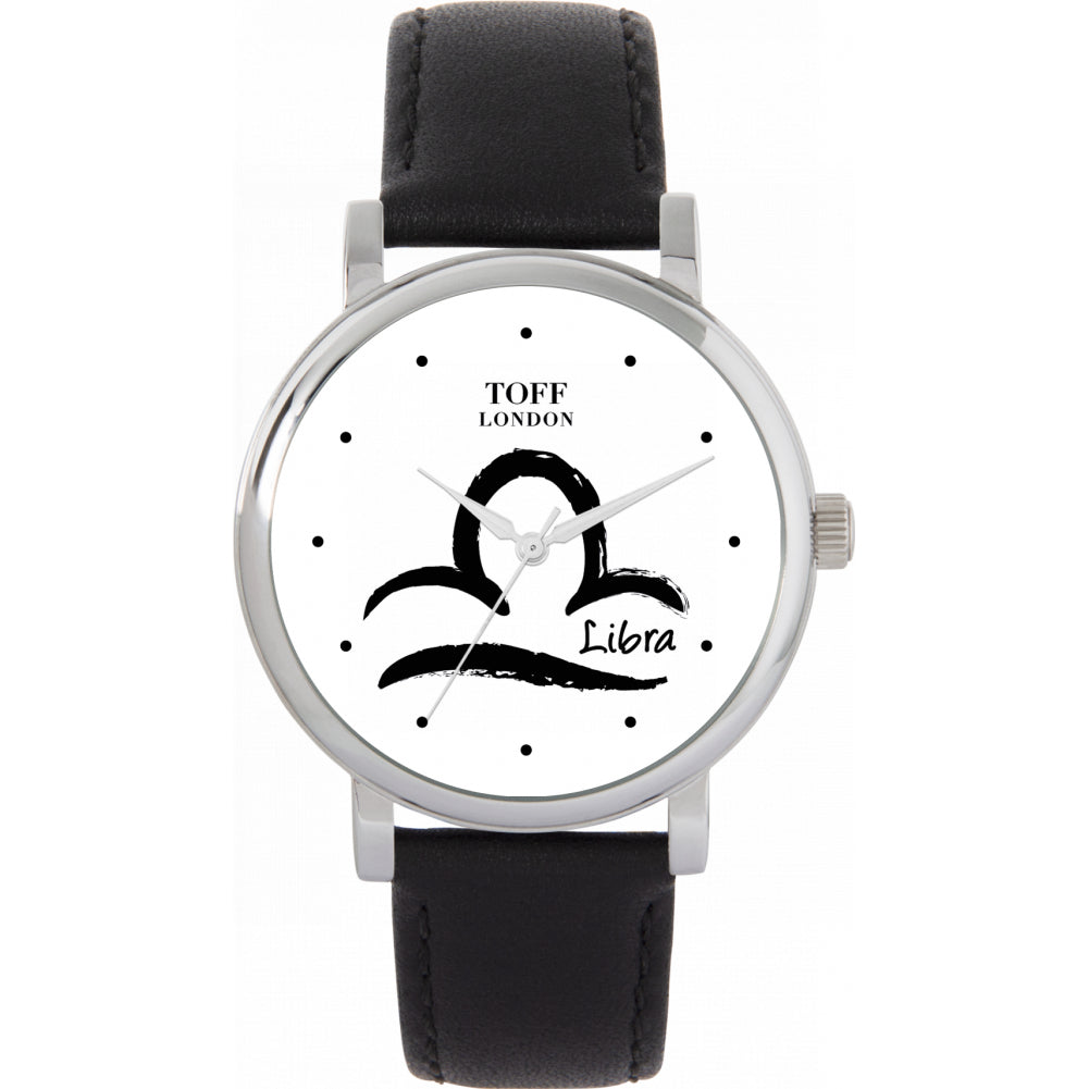 Ladies White Libra Watch