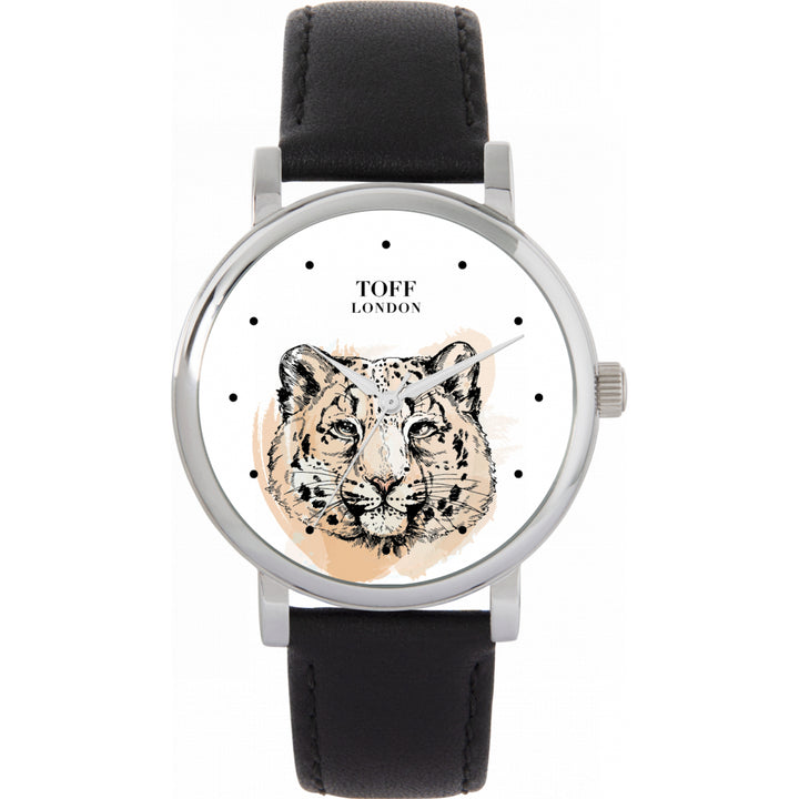 Ladies Snow Leopard Watch