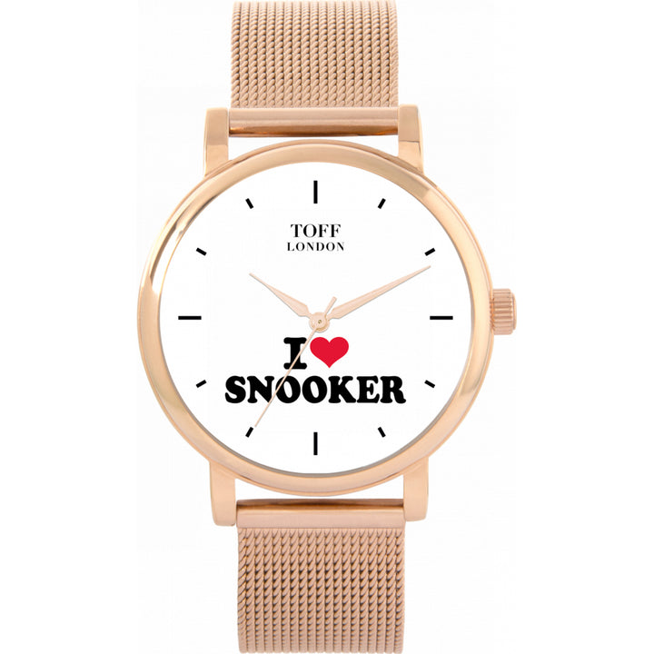 Ladies I Love Snooker Watch