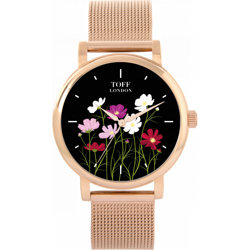 Ladies Cosmos Flower Watch