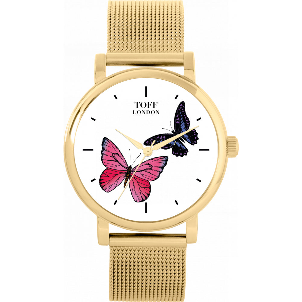 Ladies Bouncing Butterflies Watch