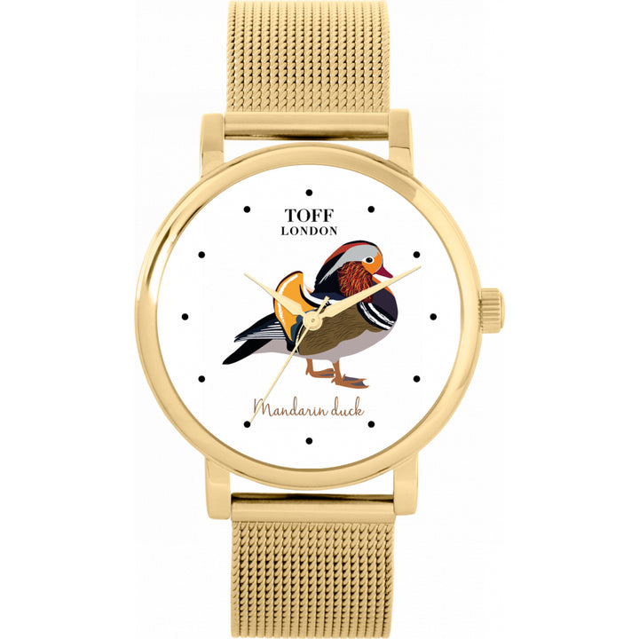 Ladies Mandarin Duck Bird Watch