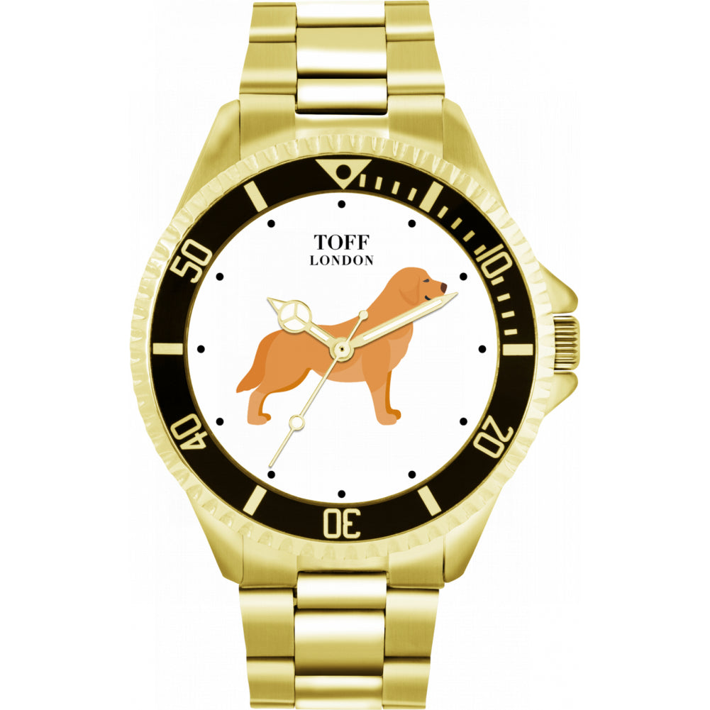 Mens Golden Retriever Dog Watch