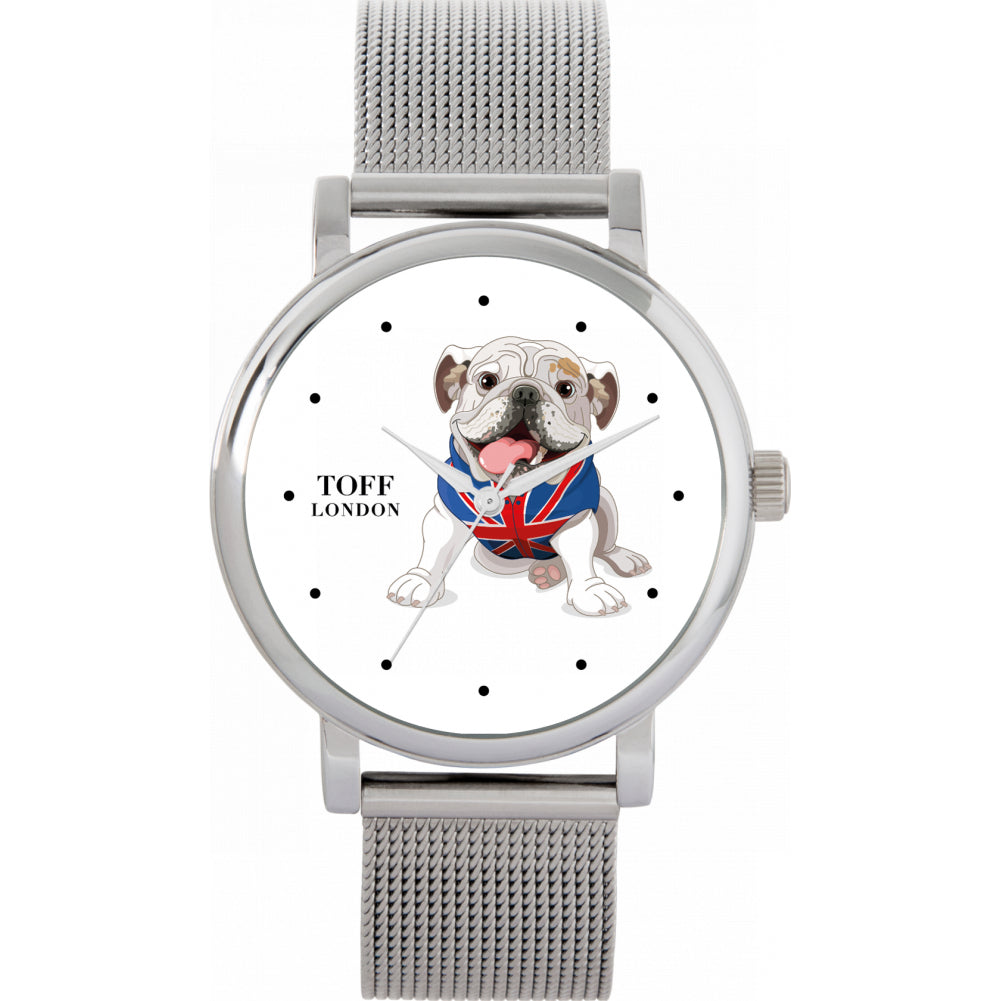 Ladies English Bulldog Dog Watch