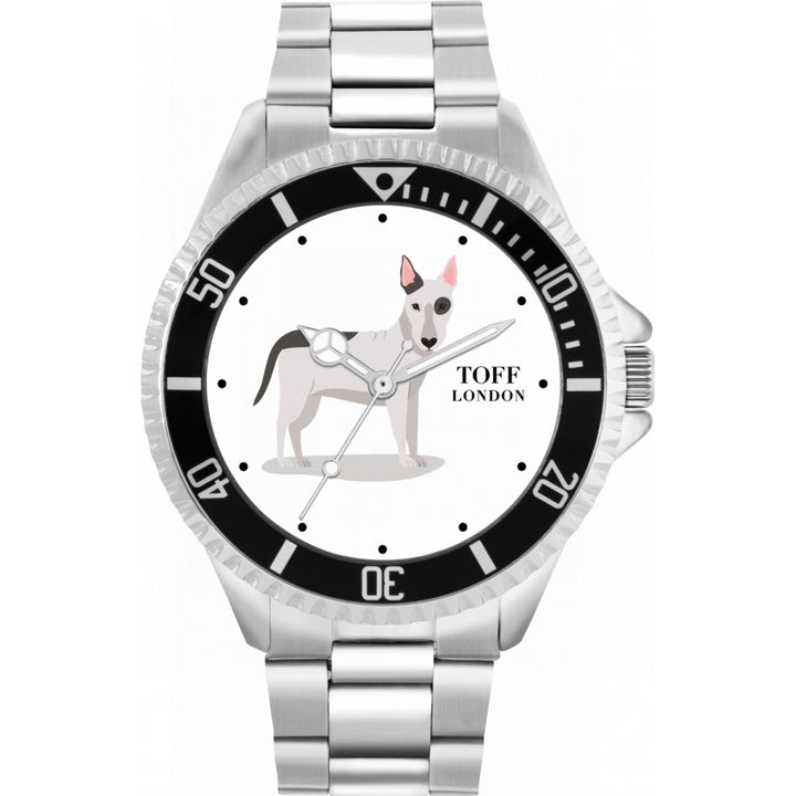 Mens Bull Terrier Dog Watch