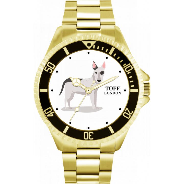 Mens Bull Terrier Dog Watch