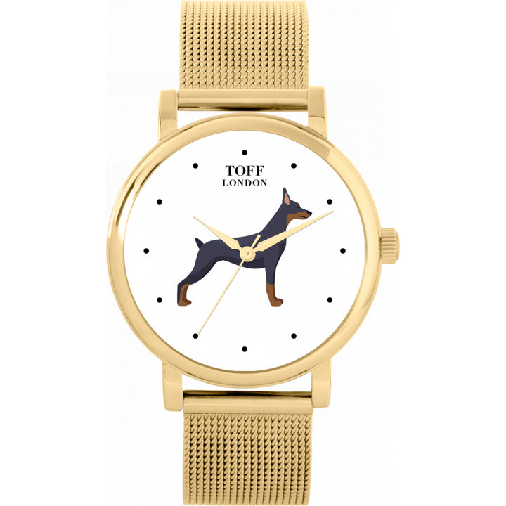 Ladies Doberman Pinscher Dog Watch