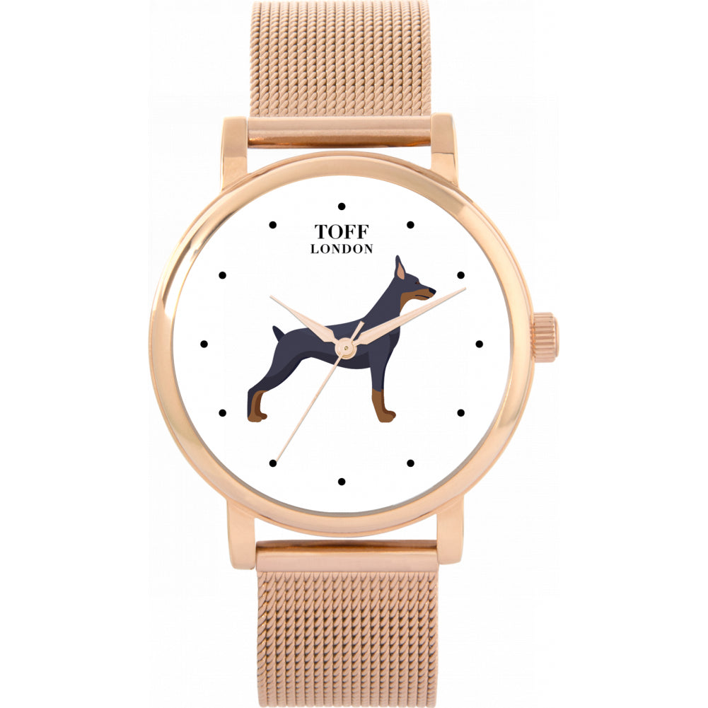 Ladies Doberman Pinscher Dog Watch
