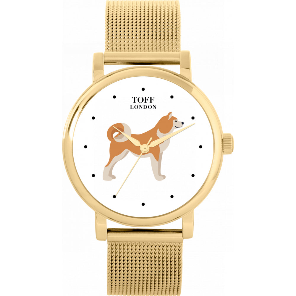 Ladies Akita Inu Dog Watch