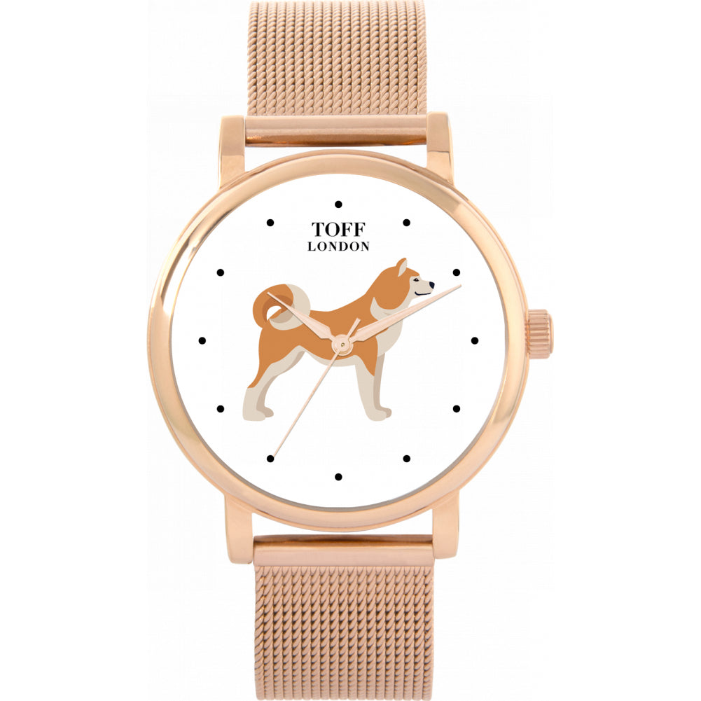 Ladies Akita Inu Dog Watch