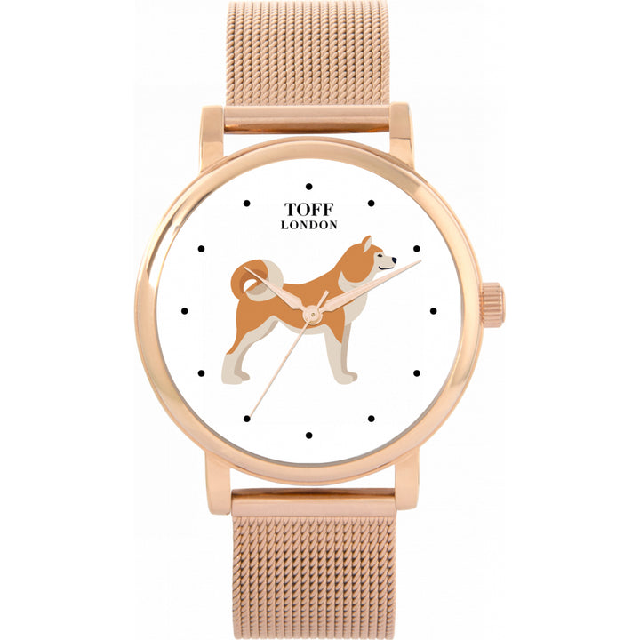 Ladies Akita Inu Dog Watch