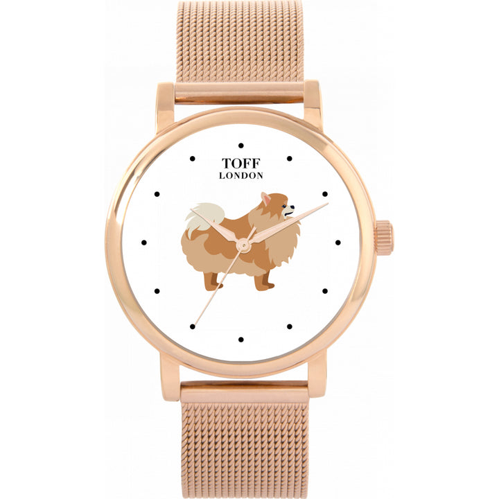 Ladies Pomeranian Dog Watch