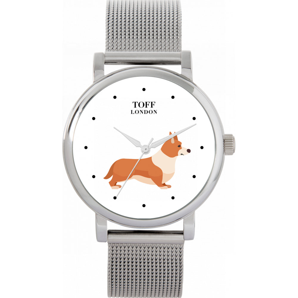 Ladies Welsh Corgi Dog Watch