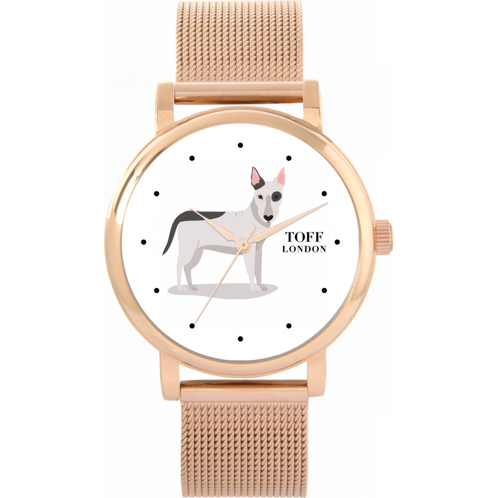 Ladies Bull Terrier Dog Watch