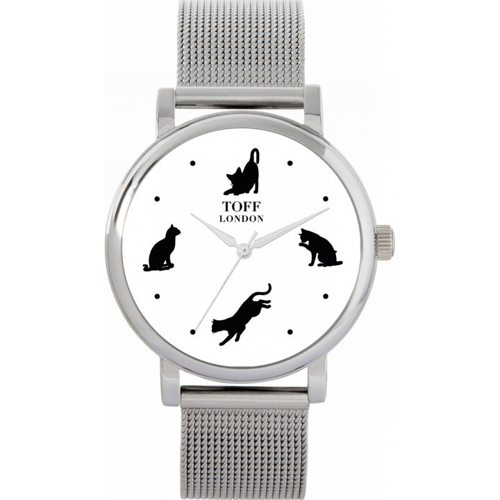 Ladies Curious Cats Watch