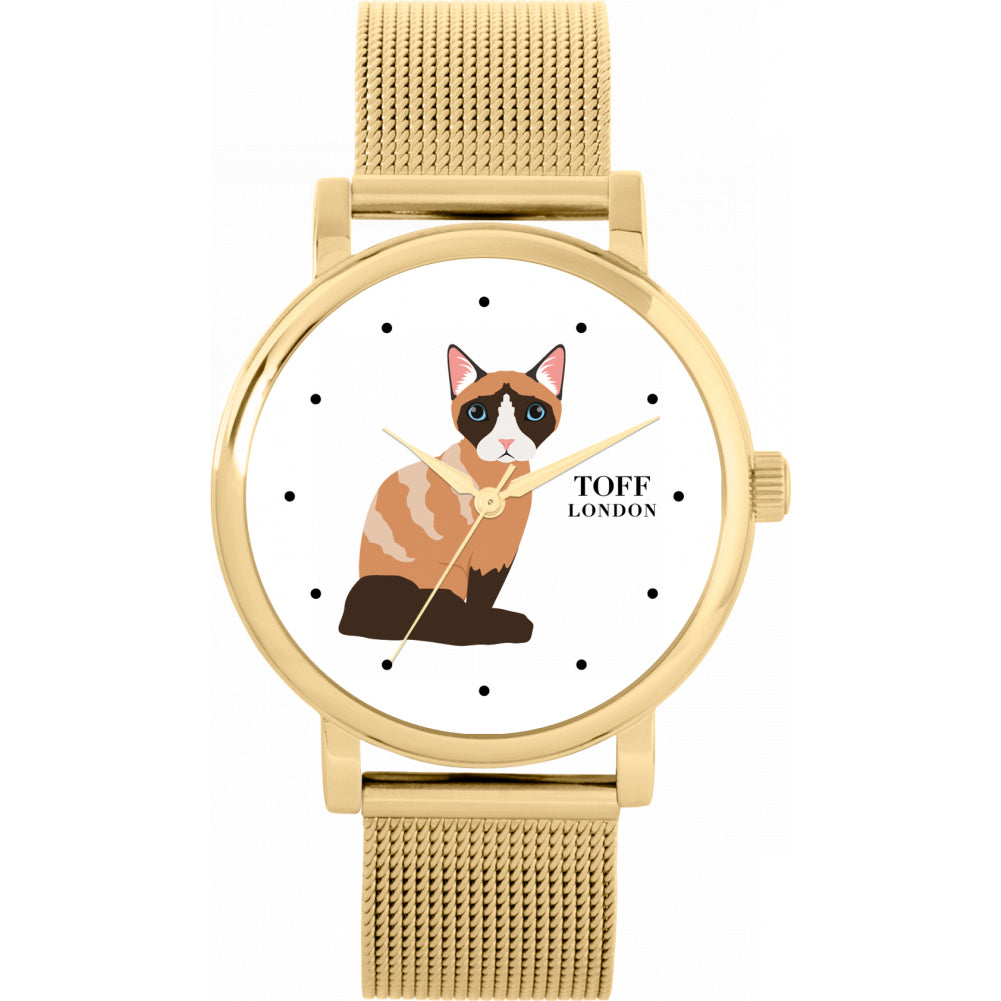 Ladies Snowshoe Cat Watch