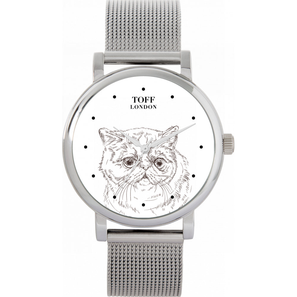 Ladies Exotic Cat Watch