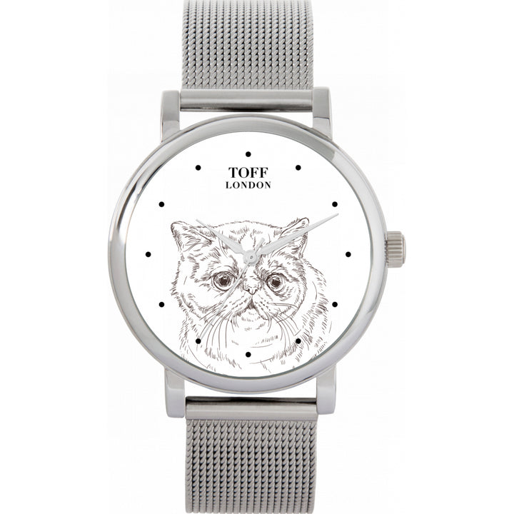 Ladies Exotic Cat Watch