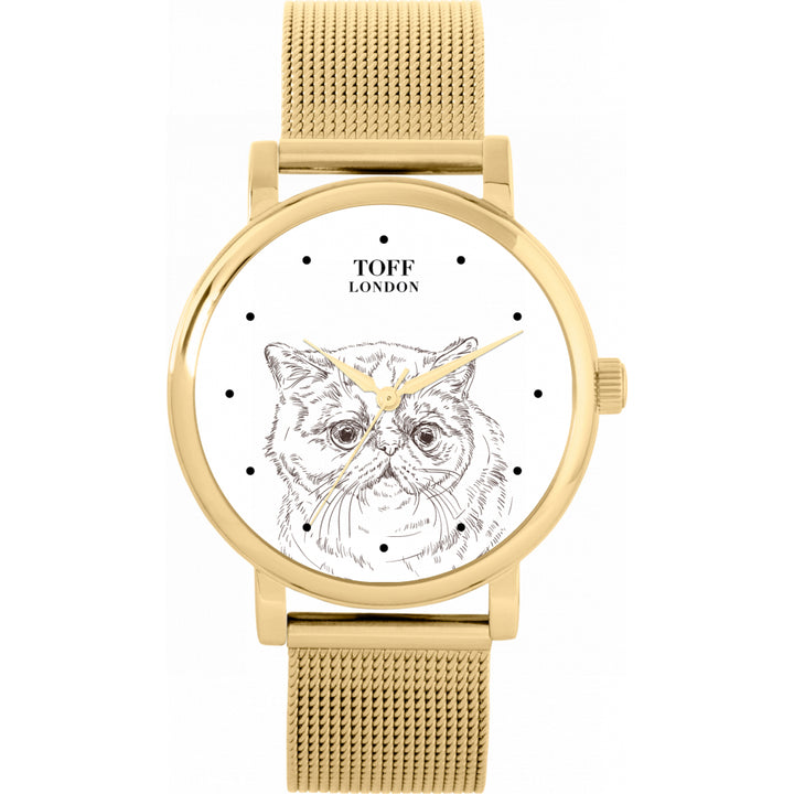 Ladies Exotic Cat Watch