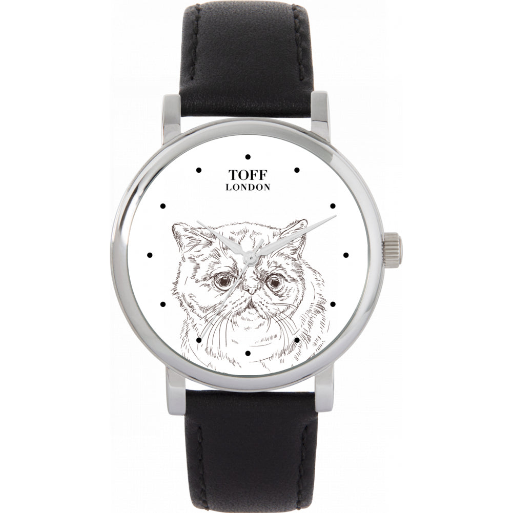 Ladies Exotic Cat Watch