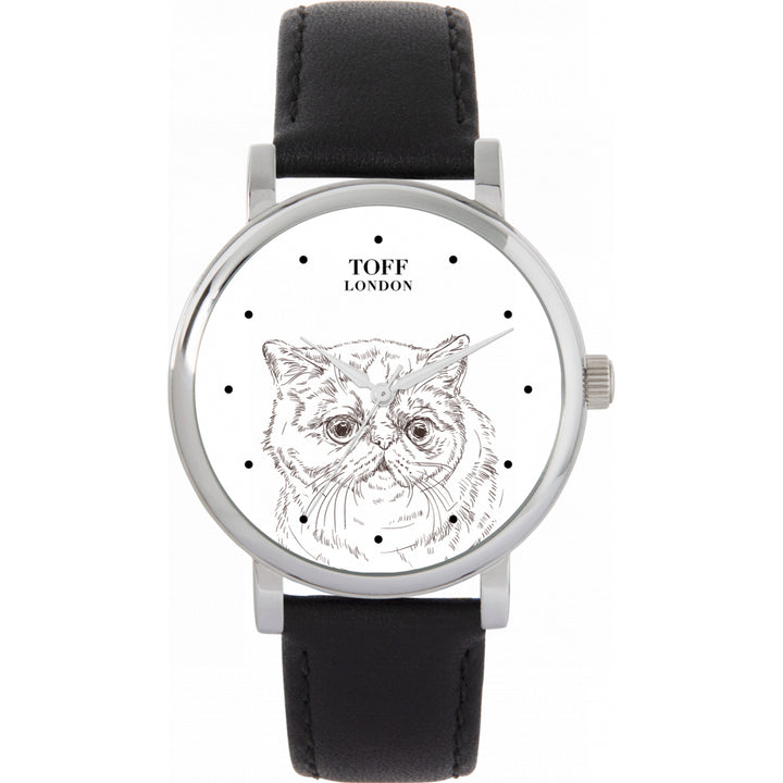 Ladies Exotic Cat Watch