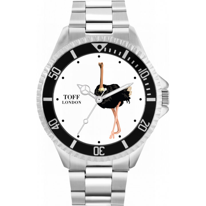Mens Ostrich Watch