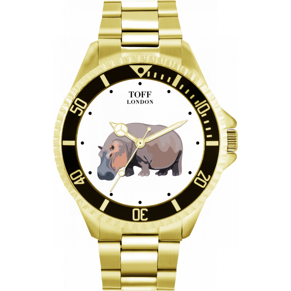 Mens Hippopotamus Watch