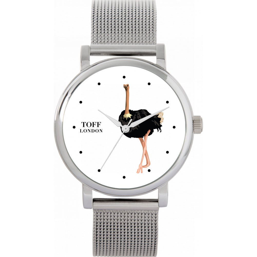 Ladies Ostrich Watch