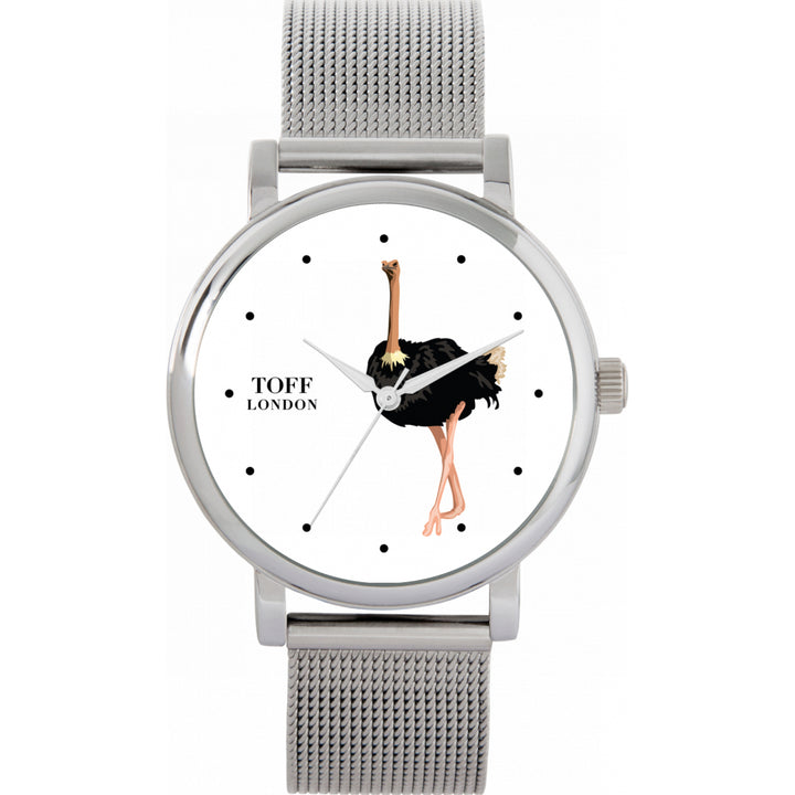 Ladies Ostrich Watch