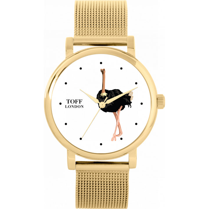 Ladies Ostrich Watch