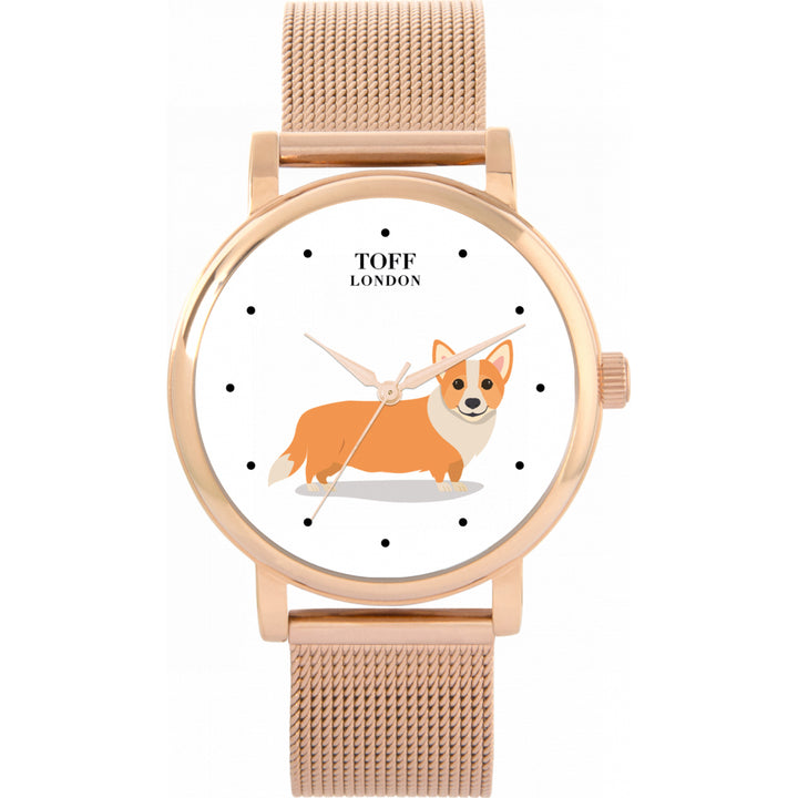 Ladies Corgi Dog Watch