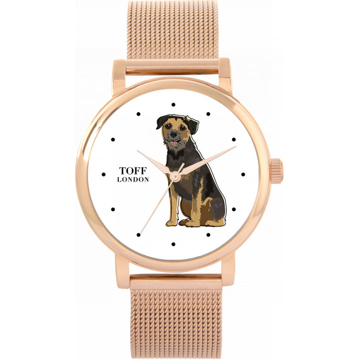 Ladies Border Terrier Dog Watch