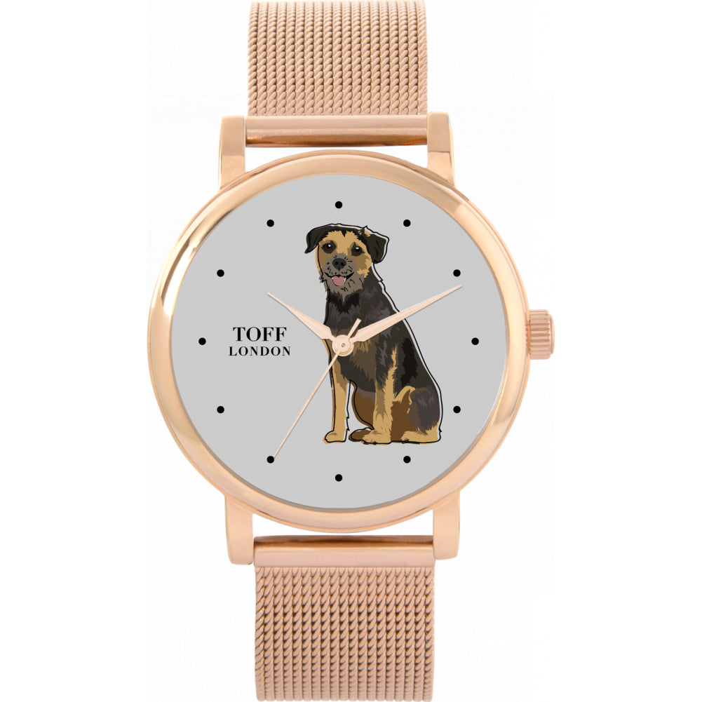 Ladies Border Terrier Dog Watch