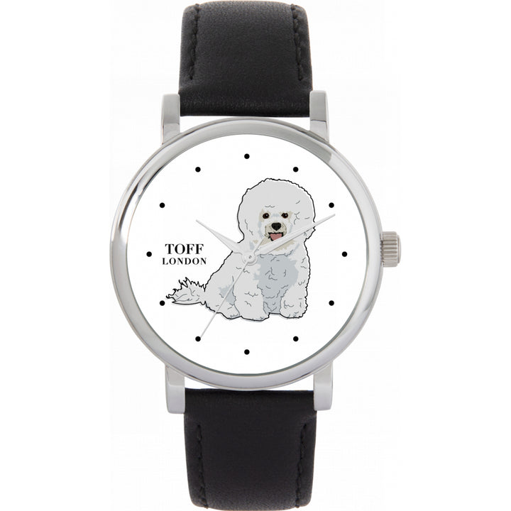 Ladies Bichon Frise Dog Watch