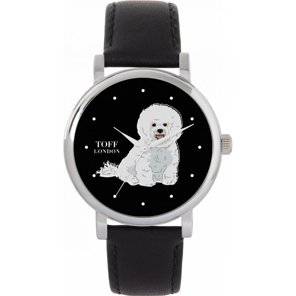 Ladies Bichon Frise Dog Watch