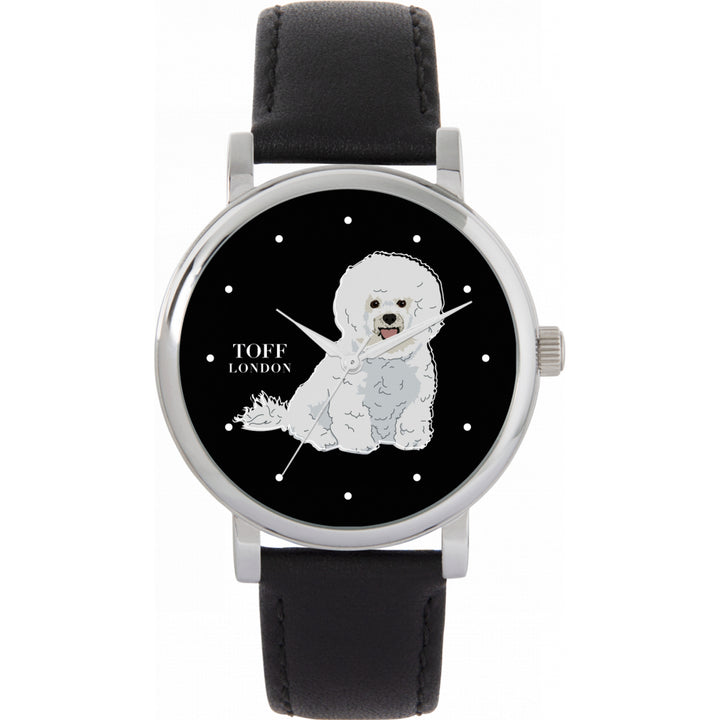 Ladies Bichon Frise Dog Watch