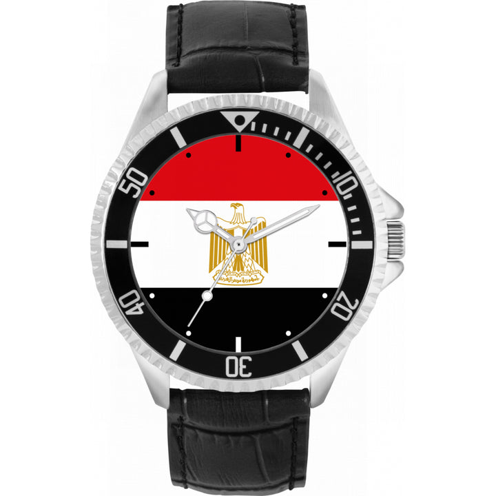 Mens Egypt Flag Watch