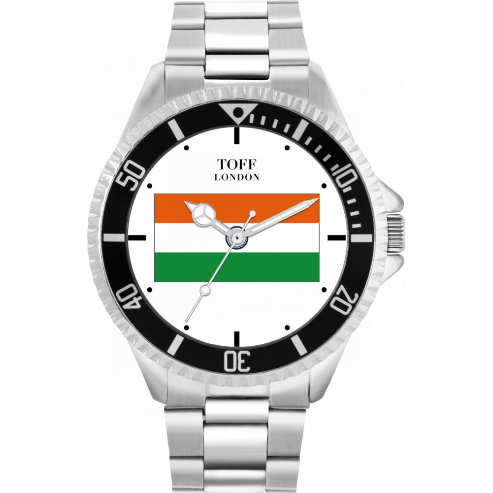 Mens India Flag Watch