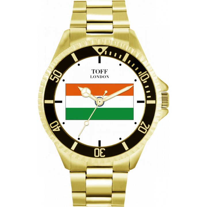 Mens India Flag Watch
