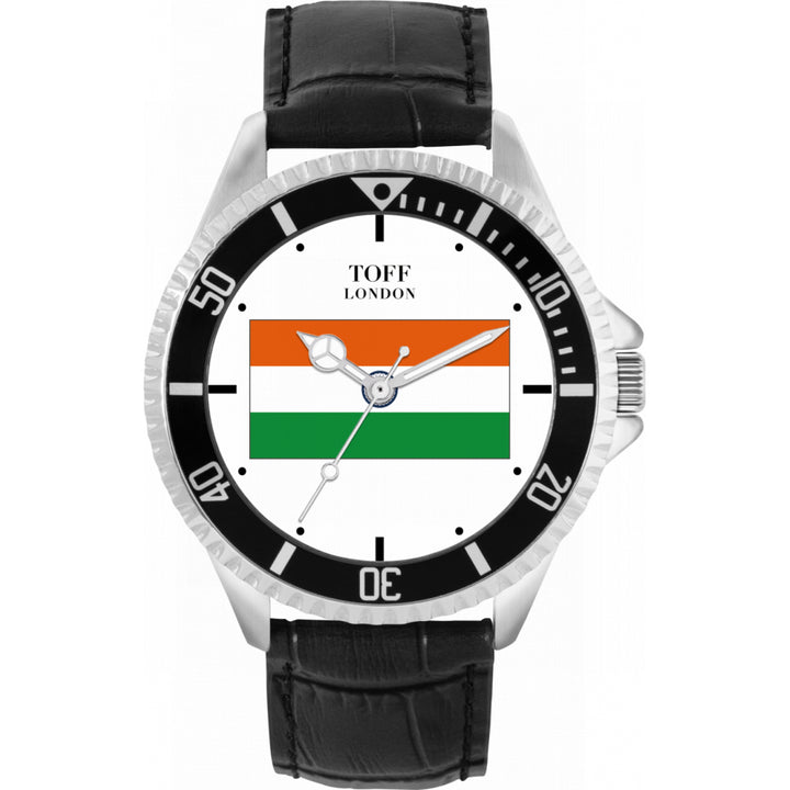 Mens India Flag Watch